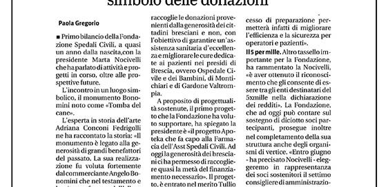 Articolo rassegna stampa