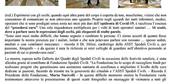 Articolo rassegna stampa