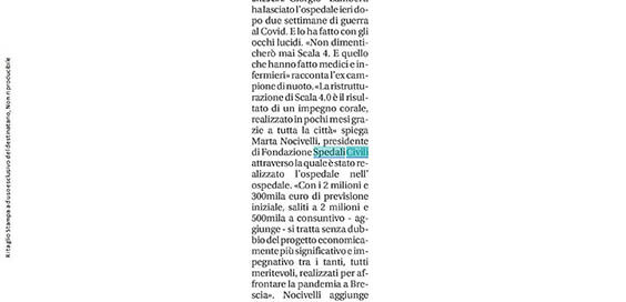 Articolo rassegna stampa
