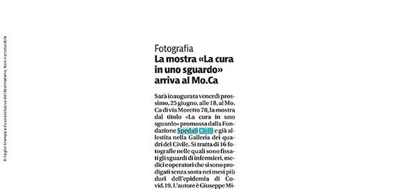 Articolo rassegna stampa