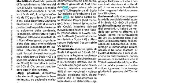 Articolo rassegna stampa