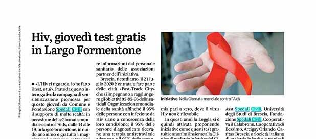 Articolo rassegna stampa