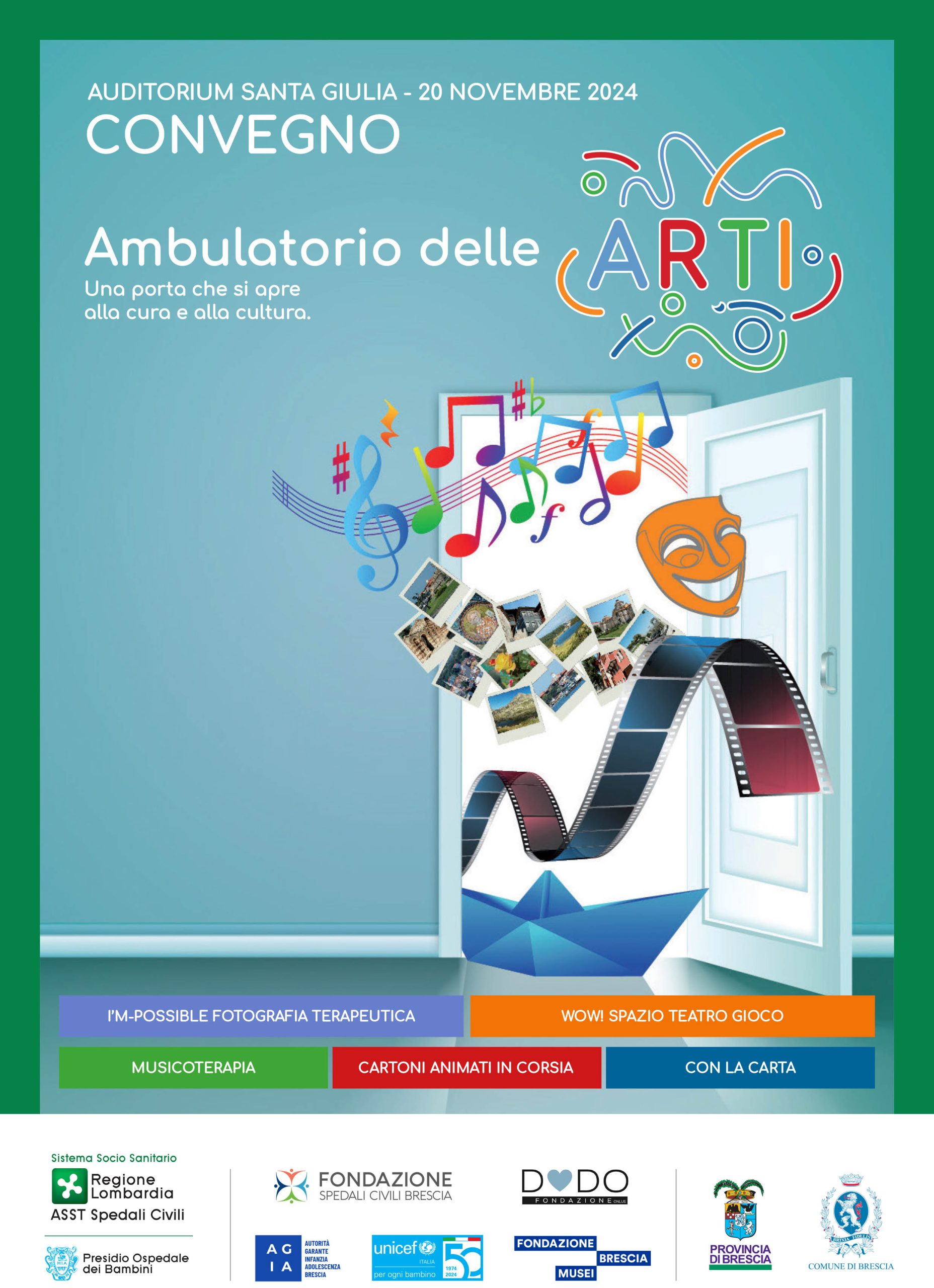 Locandina Convegno Ambulatorio delle Arti